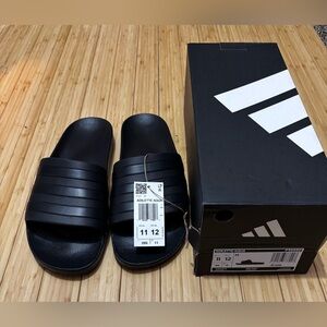 Men’s Adidas slides. Size 11. NWT. Black.